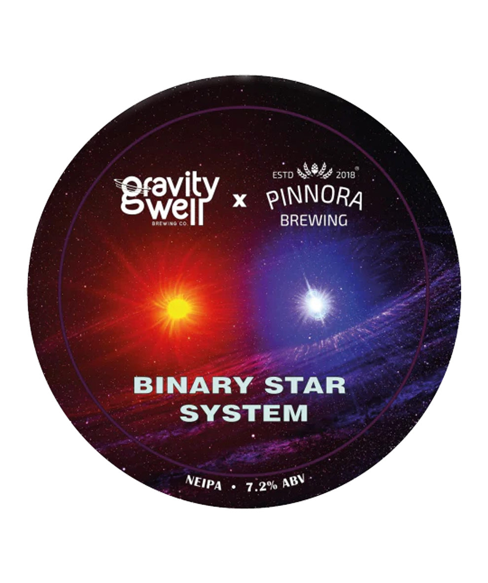 Binary Star System 7.2 NEIPA (Collab) Pinnora Brewing